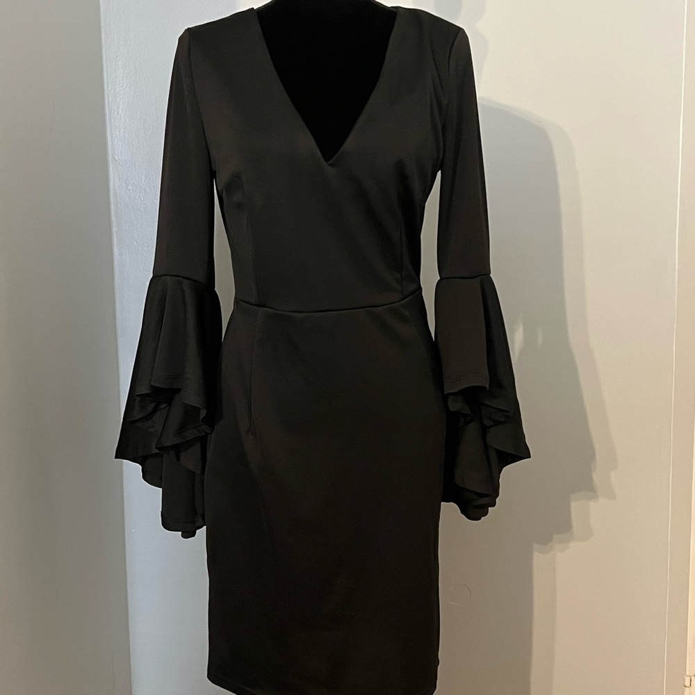 Black Midi Dress - Picture 7 of 7